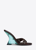 Open-Toe Leather Mules